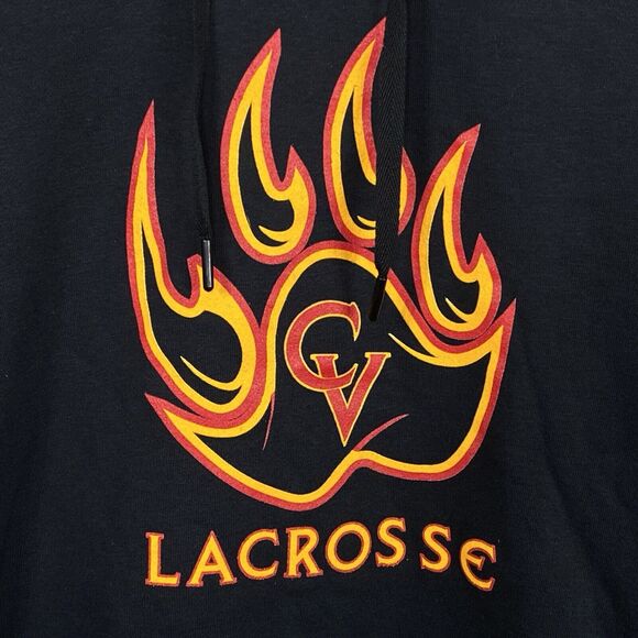 Under Armour Mens Hustle Fleece Hoodie Castle View Lacrosse Sweatshirt Size XL - Picture 5 of 13